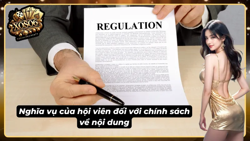 Nghĩa vụ của hội viên khi tham gia theo chính sách nội dung